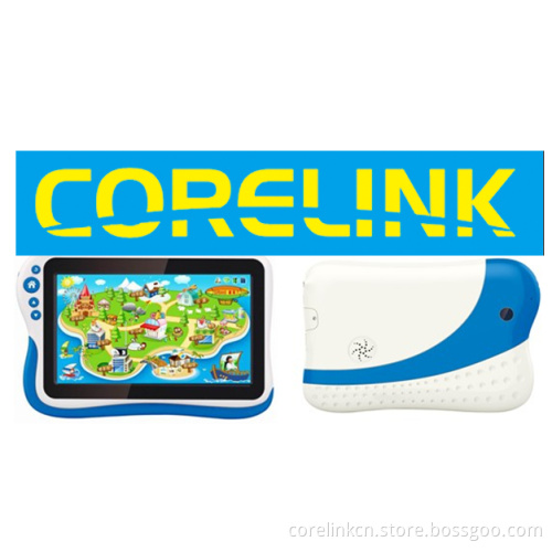 7 Inch Android Children Tablet with Multi-Learning Apk and Cute Appearance Design
